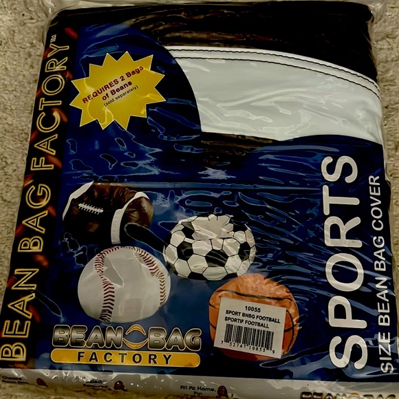 New Bean Bag Factory Football - Picture 1 of 2